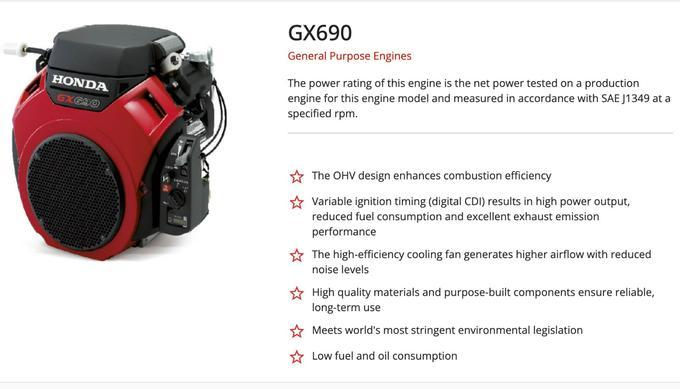 Thumbnail: Skid Steer Loader Wheeled 22.1 HP Honda EPA Gasoline Engine for Gardens, Farming