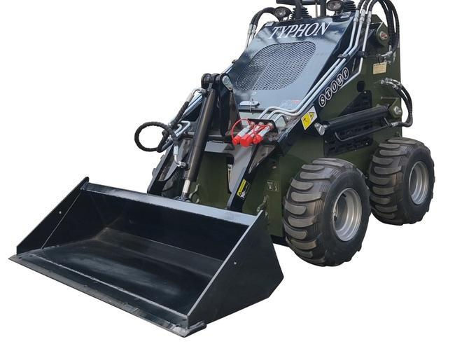 Thumbnail: Skid Steer Loader Wheeled 22.1 HP Honda EPA Gasoline Engine for Gardens, Farming