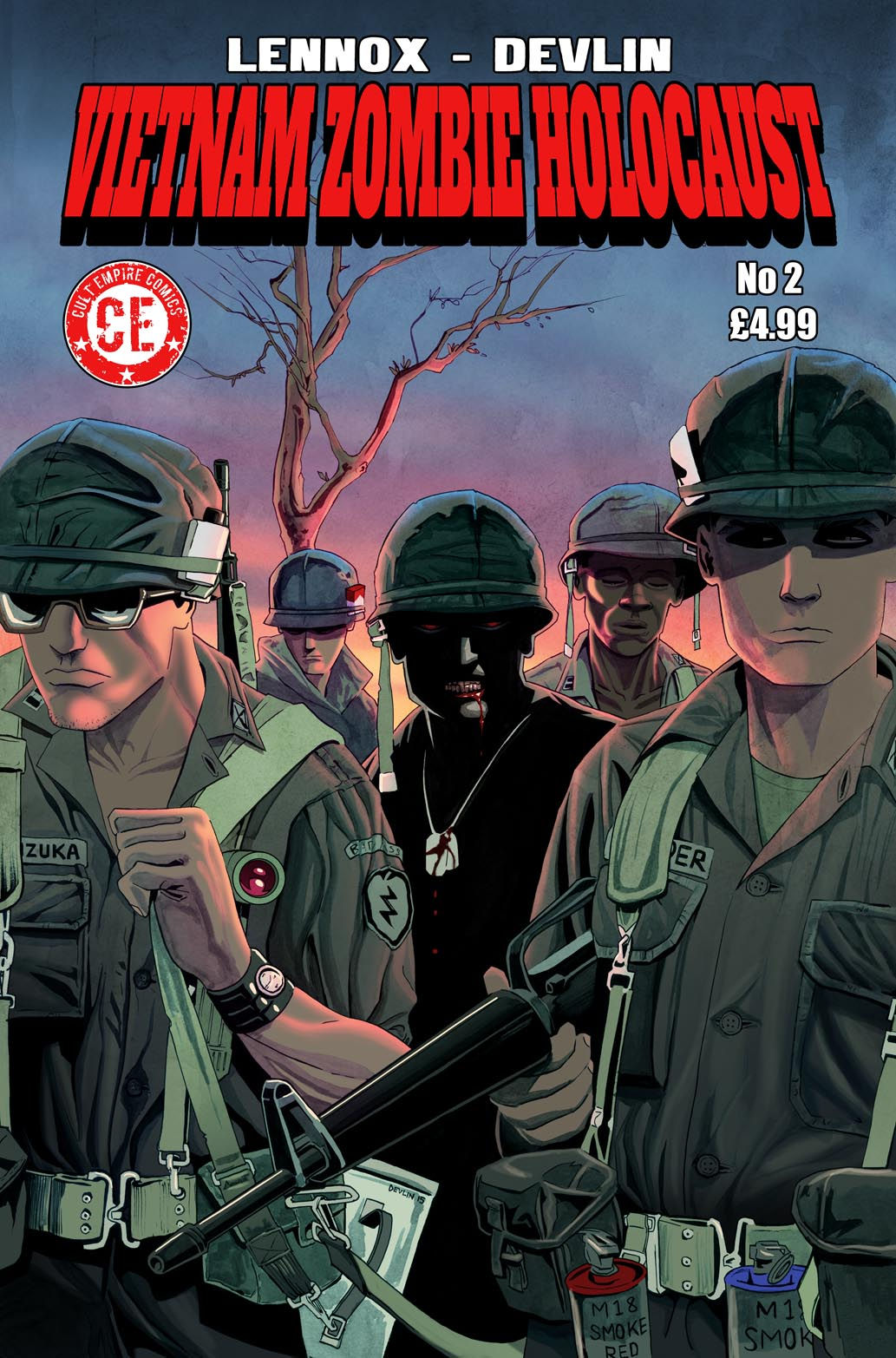 Vietnam Zombie Holocaust #2 Regular Cover
