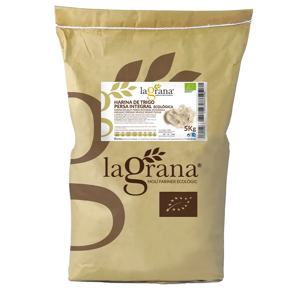 Harina de trigo Persa integral ecológica