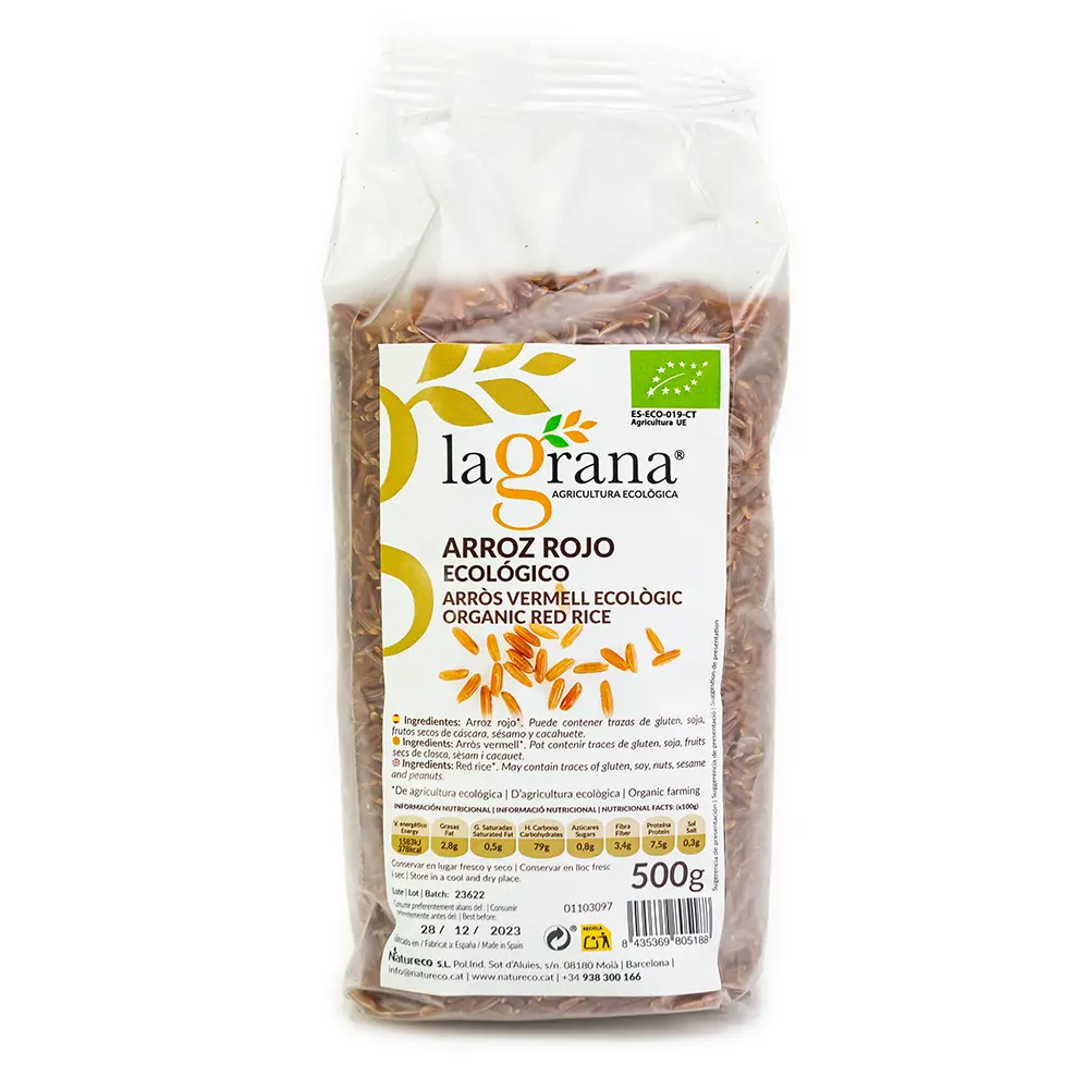 Arroz rojo ecológico