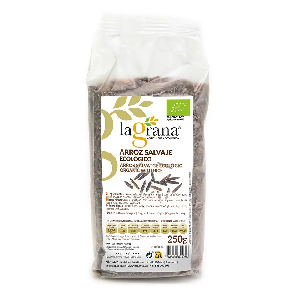 Arroz salvaje ecológico