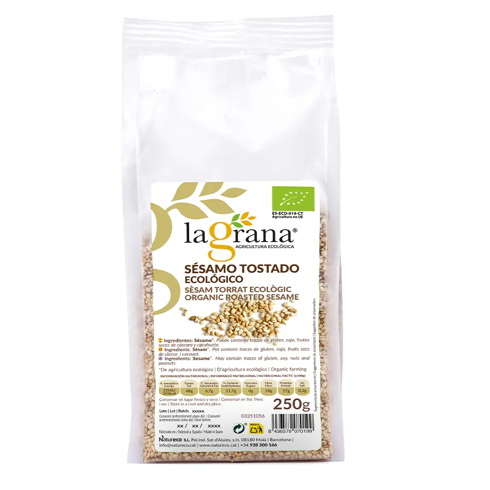 Sésamo tostado ecológico