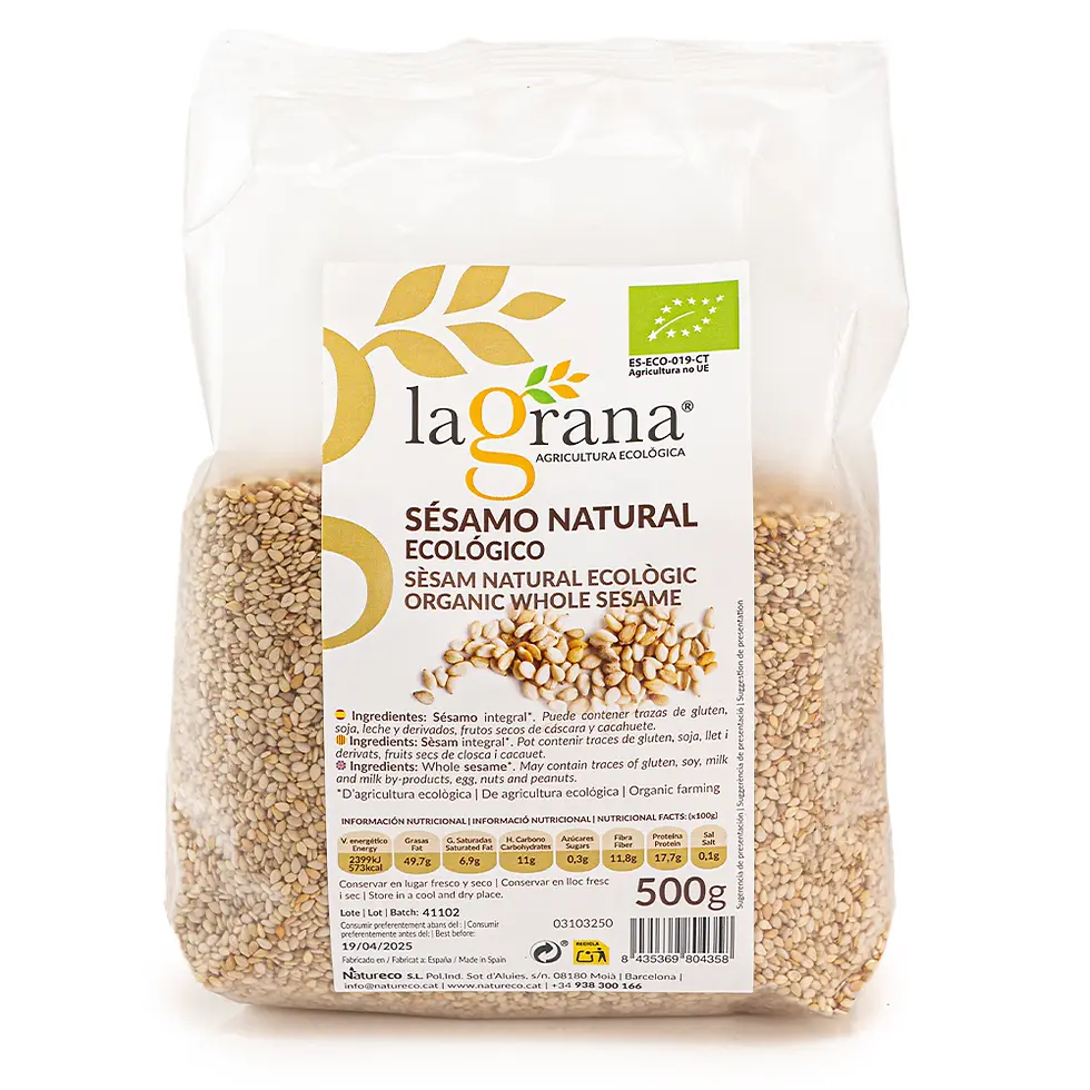 Miniatura: Sésamo Natural (integral) ecológico