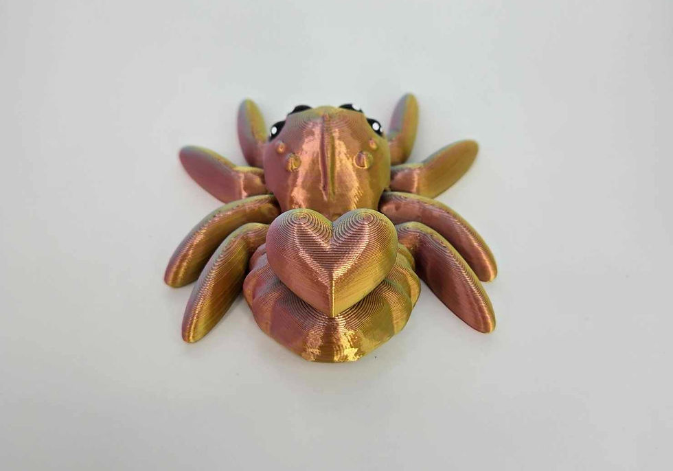 Miniature : Araignée Coeur