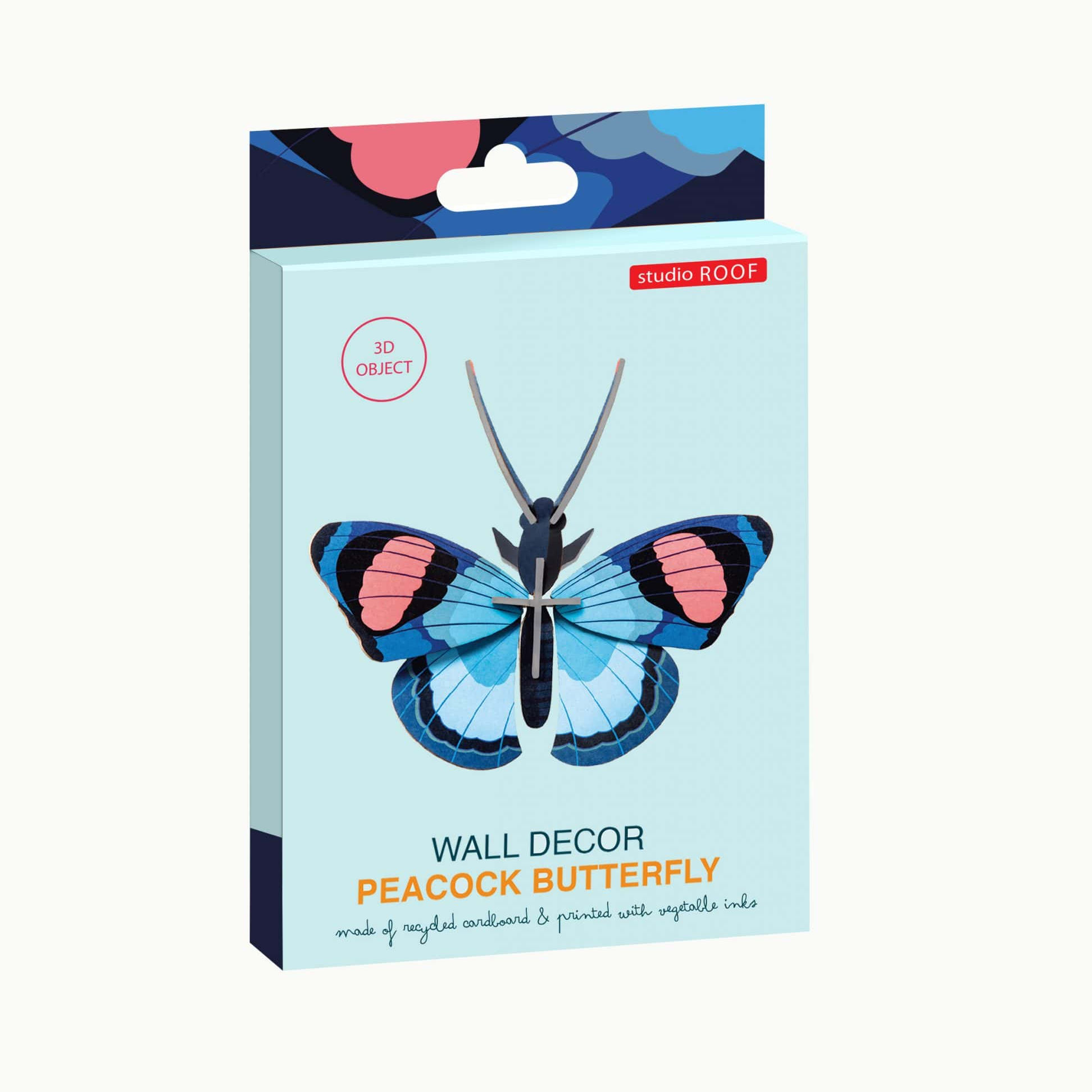 Wall art - vlinder peacock