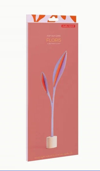 Pop-out card bloem floris