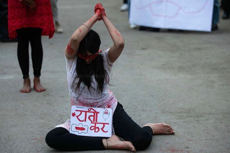 11,000 Voices at the Door of Nepal's Parliament to remove VAT on all Menstrual Products