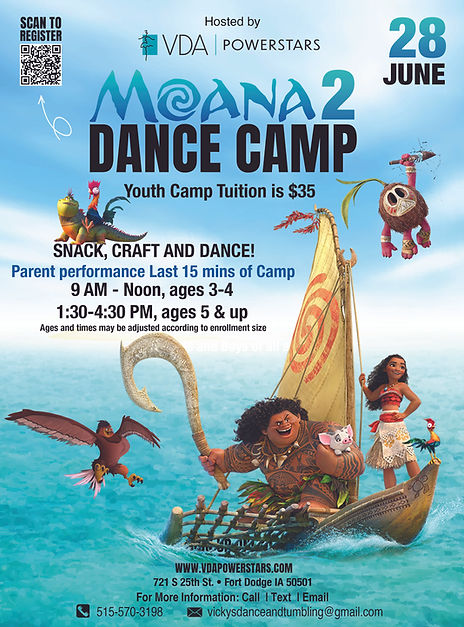 Moana Dance Camp
