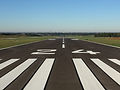 View on the end of runway 24