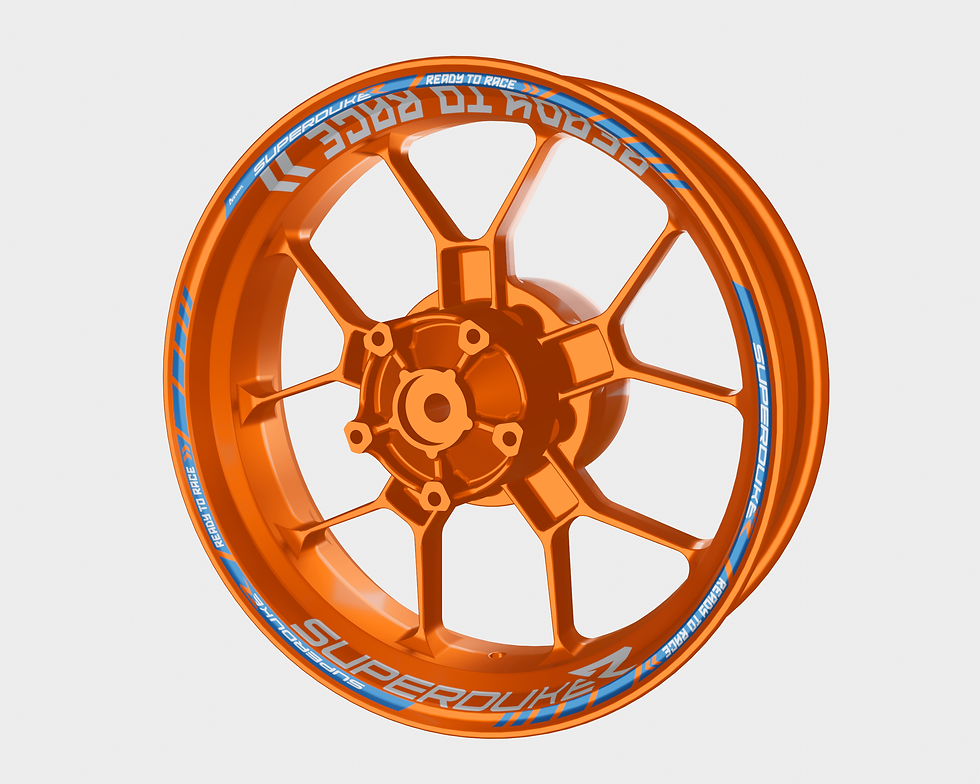 Thumbnail: KTM SuperDuke  Wheel Decals Rim Stickers -  Super Duke 1290 990 1390