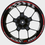 Thumbnail: Suzuki GSXR 1000 Wheel Decals Rim Stickers GSXR Rim Tape Set Reflective