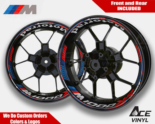 BMW S1000R White Wheel Decals S1KR Rim Stickers S 1000R BMW S1000R White Wheel Decals S1KR Rim Stickers S 1000R