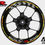 Thumbnail: Suzuki GSXR 750 Wheel Decals Rim Stickers GSX-R Rim Tape Set Reflective