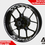 Miniaturbild: Suzuki Katana  Wheel Decals Rim Stickers GSX 600F Rim Tape Set Reflective