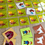 Thumbnail: Farm Memory Matching Game setup, with illustrated cards featuring farm animals, a farmer, and crops, laid out.