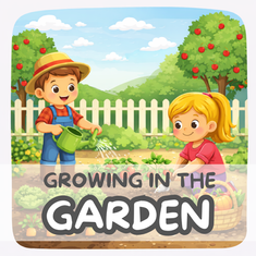 Growing in the garden Learning Theme