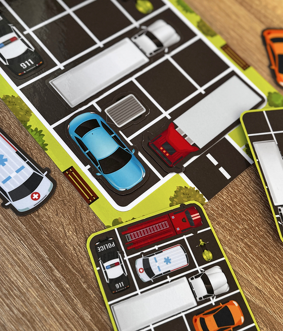 Our Little Activities freebie - Little Drivers: Traffic Jam