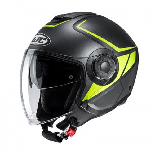 Helmet I40 Matt Black Yellow - HJC