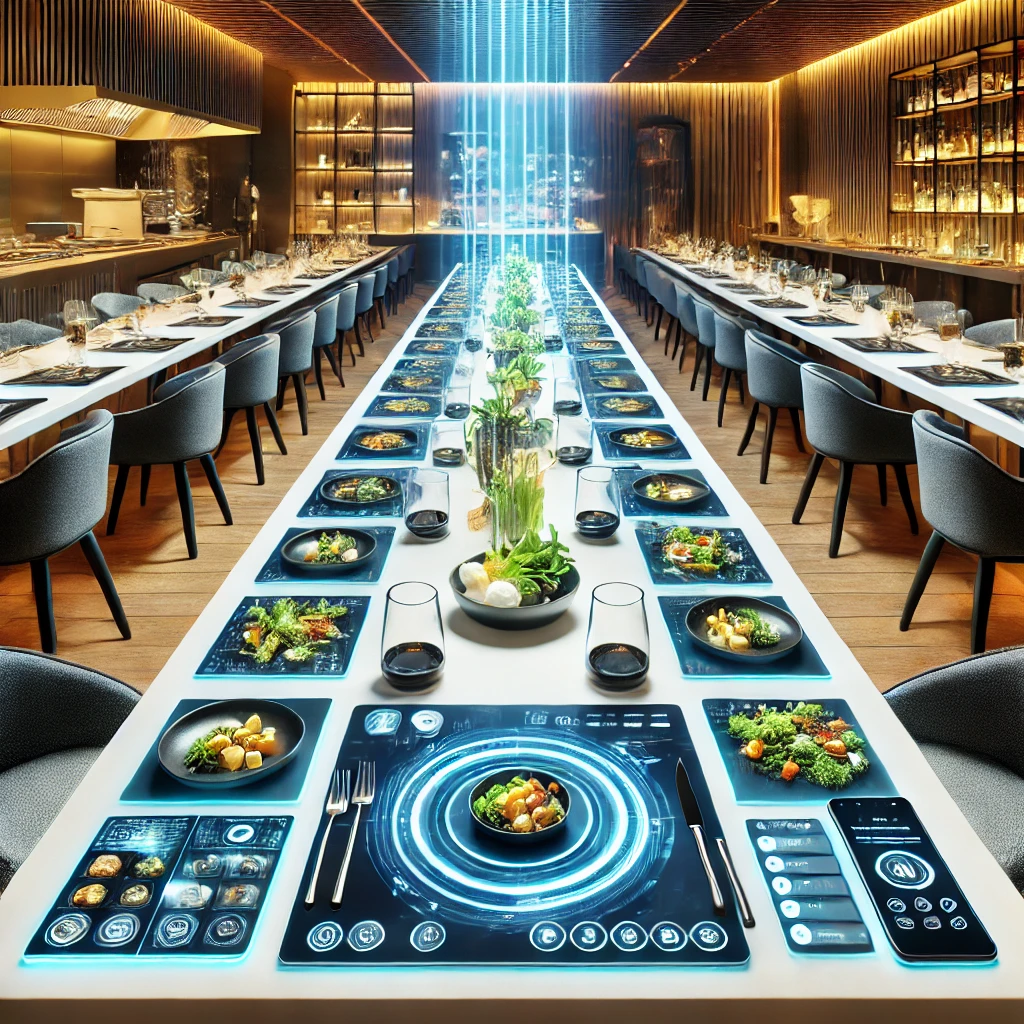 Gastronomic experience and technology