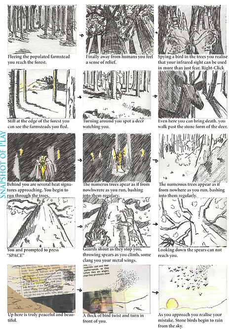 Jacob Gamm MA Digital Games: Design & Theory Storyboard