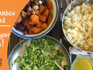 Warm Rainbow Salad