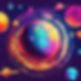 Photo style, colours, planets, cosmos, stars, with blurred background.jpg