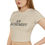 Thumbnail: Women's Alchemist Baby Tee, Gift for Creatives, Inspirational Top