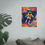 Thumbnail: Poster - Psychedelic Astronaut Floating in a Vivid Cosmic Dreamscape
