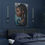 Thumbnail: Satin Poster - Afro-Punk Mermaid Art Print - Taylor, Afro-Futurism Surreal Art
