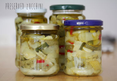 How to make Preserved Zucchini