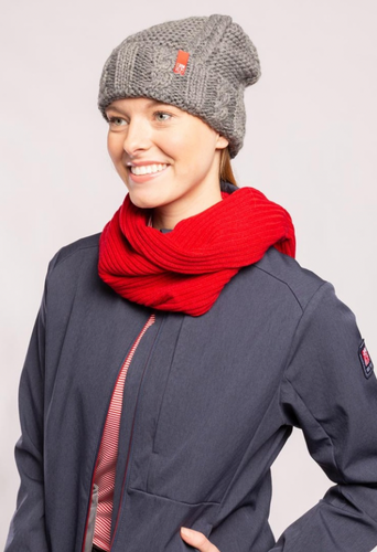 【todayful】Rib Knit Muffler /red TODAYFUL (トゥデイフル）Rib Knit Muffler 即日発送 : RAPTURE