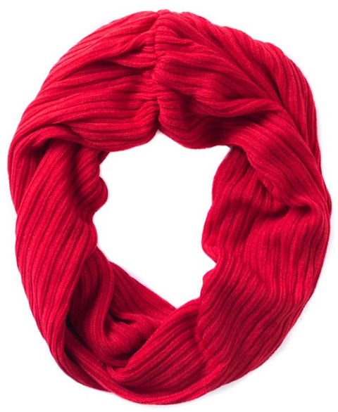 Towson Rib Knit Infinity Scarf | cfahmd