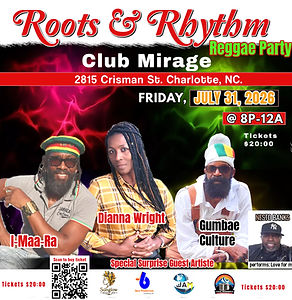 Roots Ryddm Music Past event: Dianna Wright, I-Maa-ra, Gumbae Culture