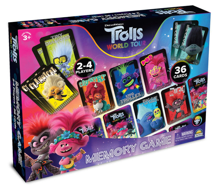 Trolls World Tour Memory Game