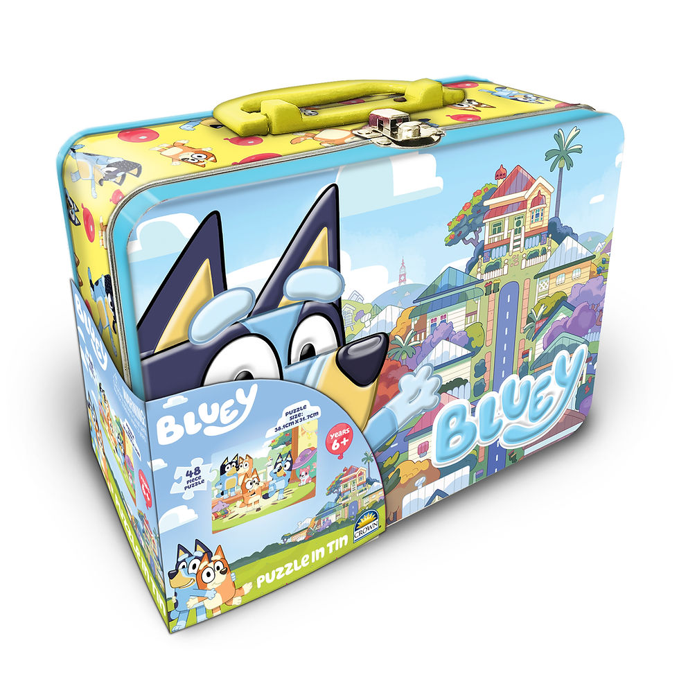 Bluey Puzzle In a Tin (Lunchbox format)