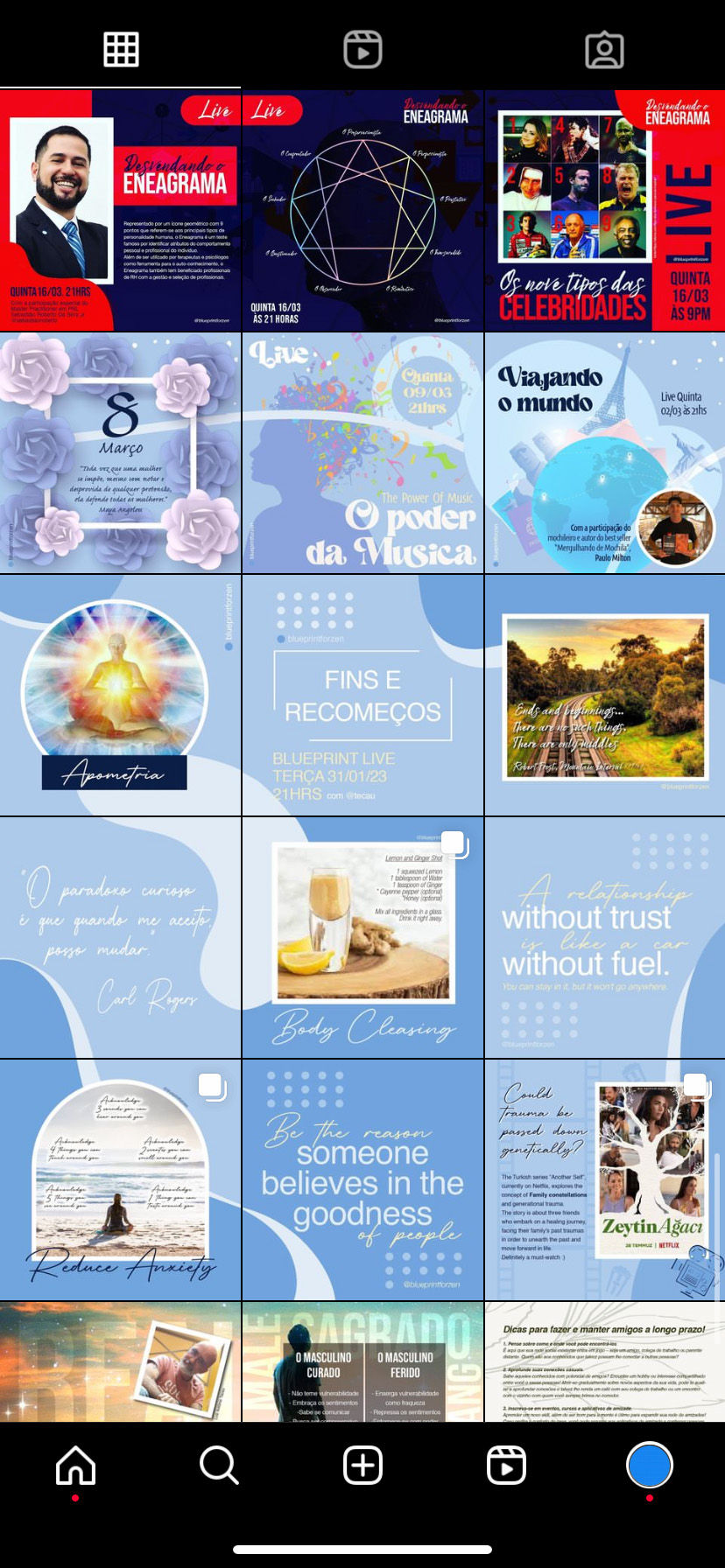 Social Media (Grid)