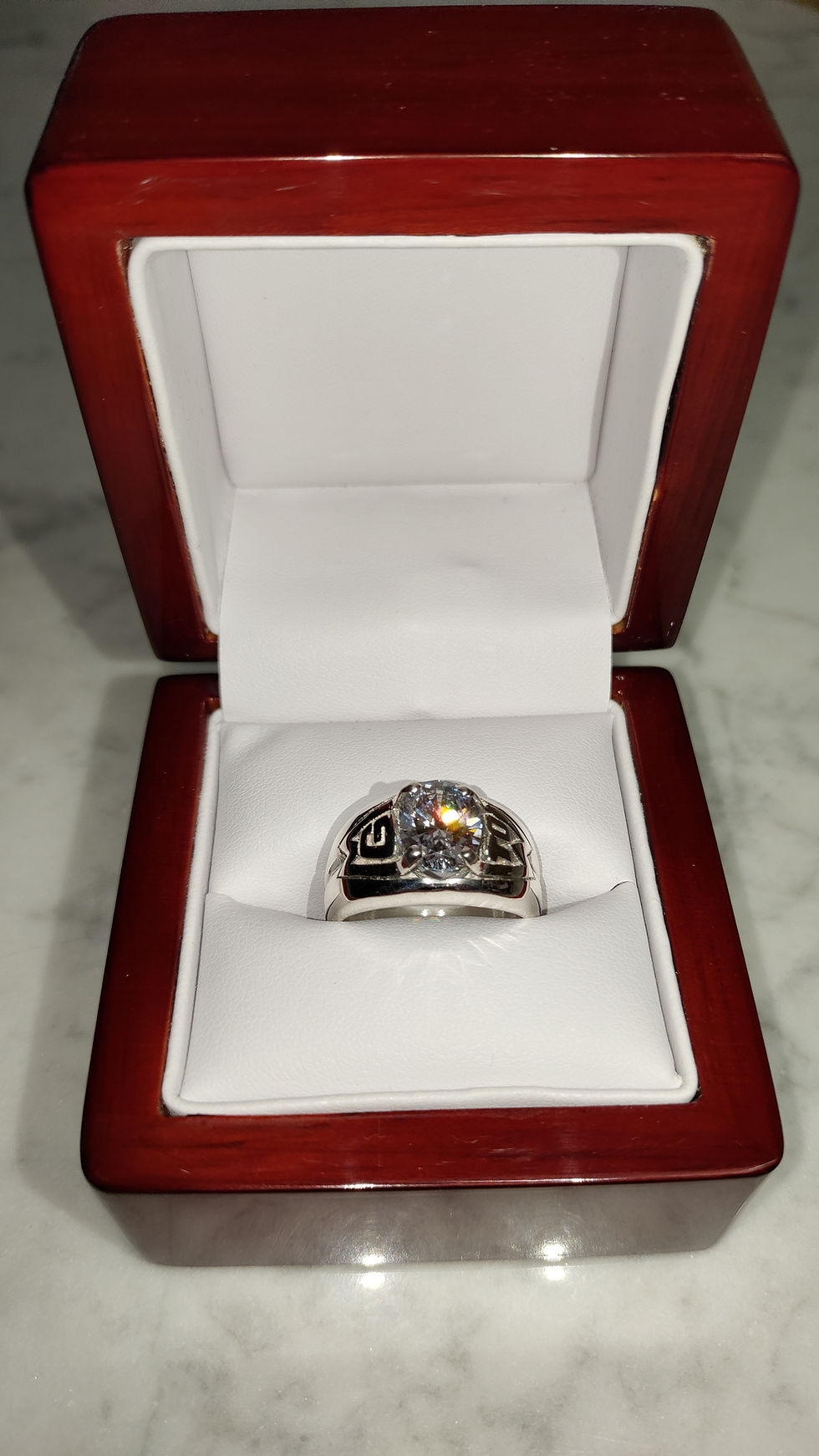 Thumbnail: Clarity of mind Warrior Ring