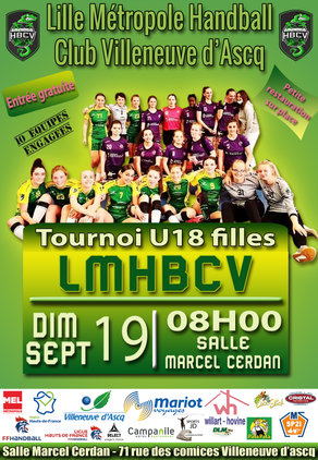 Tournoi U18 Filles le 19 septembre 2021