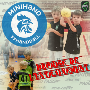 Reprise de l'entraînement pour les Mini Hand