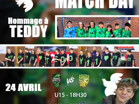 🕊️ MATCH DAY – HOMMAGE À TEDDY