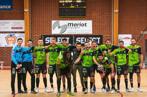 Hand (N1 masculine): Sans forcer, Villeneuve-d’Ascq a roulé sur la jeunesse dunkerquoise