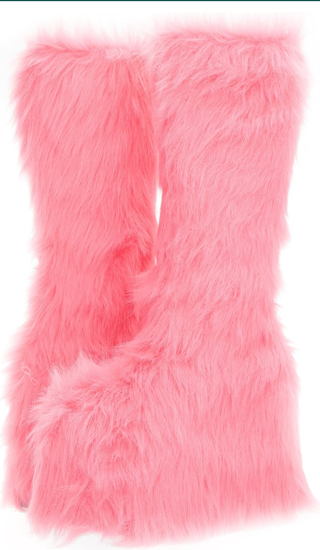 Pretty Pink High Heels Boots
