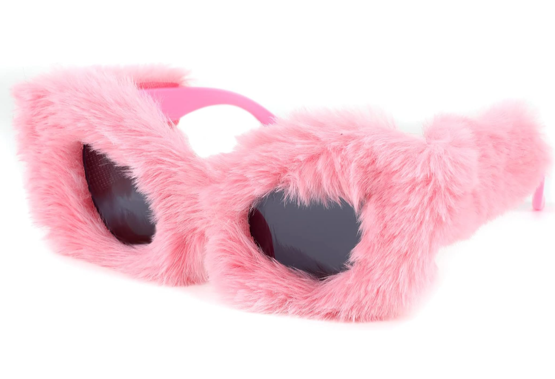 Pink Fur Nova Glasses