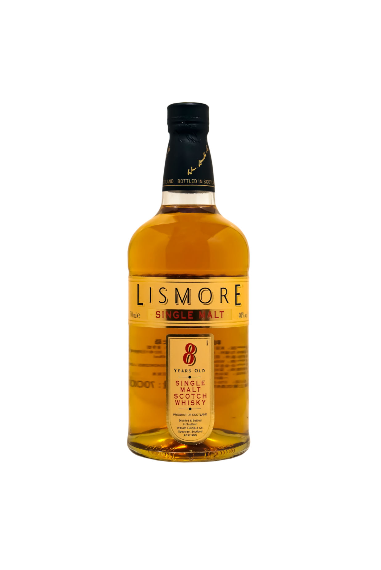 Lismore Single Malt Scotch Whisky 8 Years