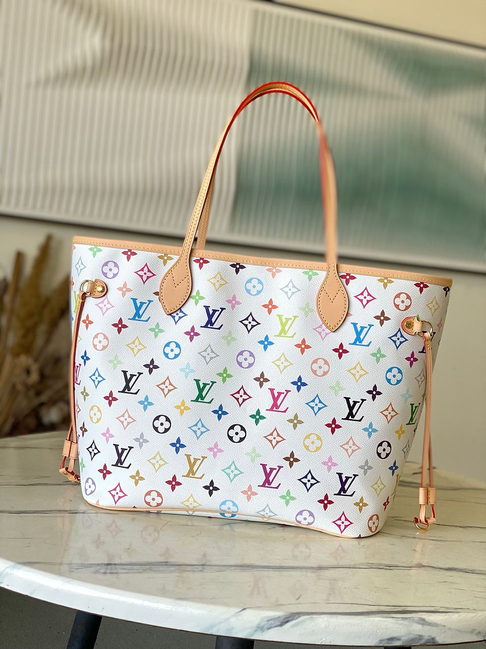 תמונה ממוזערת: Louis Vuitton x Takashi Murakami Neverfull MM