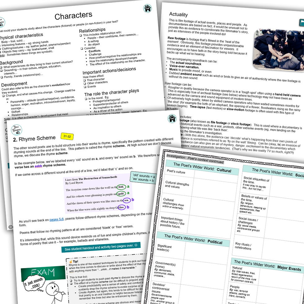 Thumbnail: Genre Forms - Teaching BUNDLE