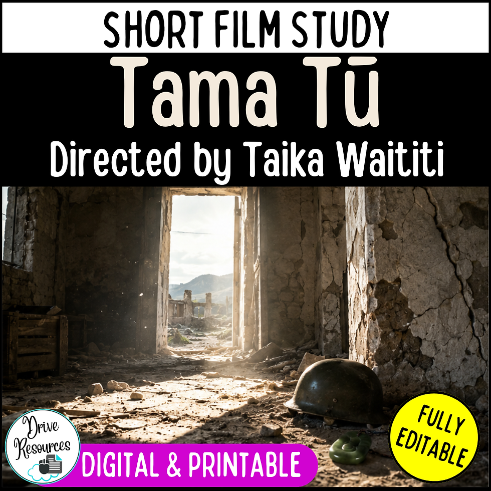 Thumbnail: Teaching resource for Tama Tū directed by Taika Waititi.