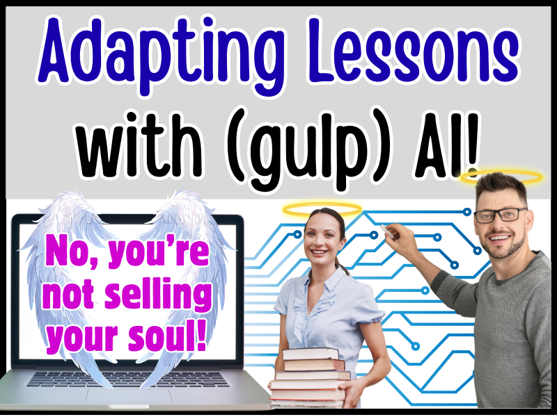 Adapting lessons with AI