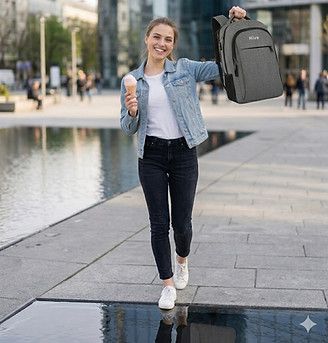 girl lifting Hiva bag.jfif
